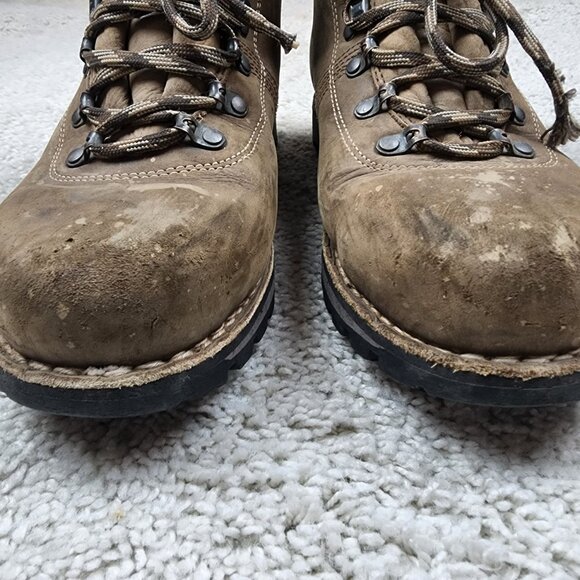 Limmer Germany The Standard Brown Leather Hiking Boots Size 9.5 US Light Stains main image 5